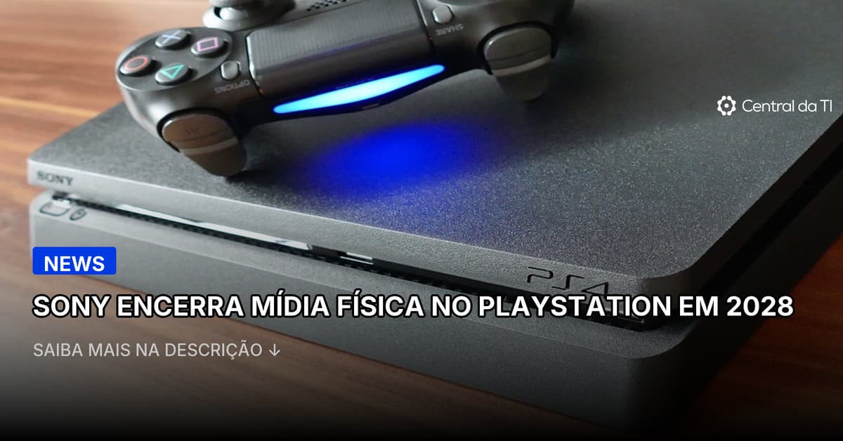Sony reconhece críticas, mas mantém fim da mídia físicaaaaa
