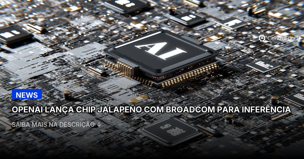 OpenAI revela seu primeiro chip personalizado, desenvolvido em parceria com a Broadcom